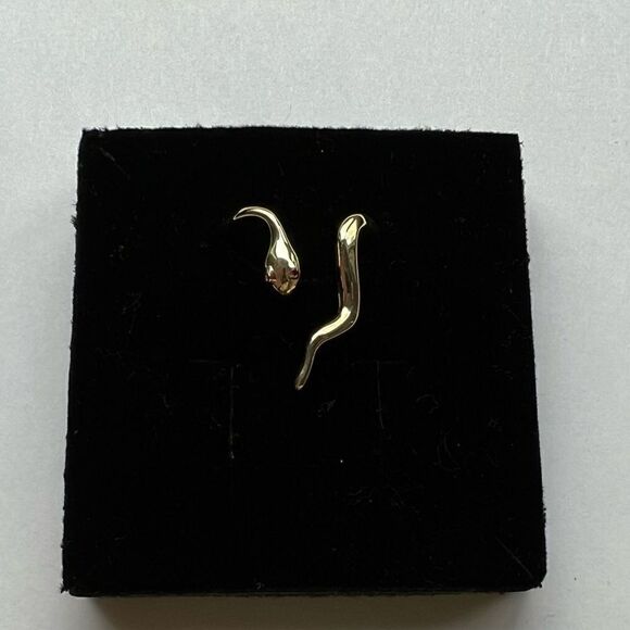 14k solid Gold Snake Ring | Snake Ring | Real Gold trendy Ring | - Picture 7 of 10